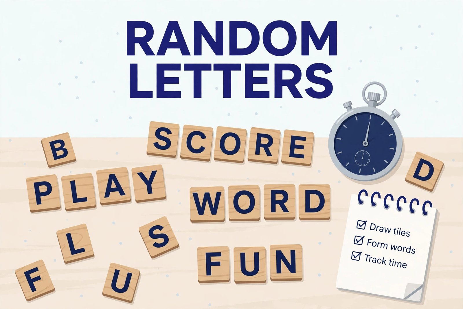 Amici che giocano a un gioco di parole con grandi tessere di lettere casuali su un tavolo, con un timer accanto.
